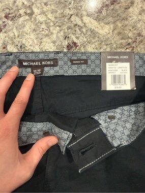 Michael Kors Black Skinny Fit Men’s pants - Slim Style